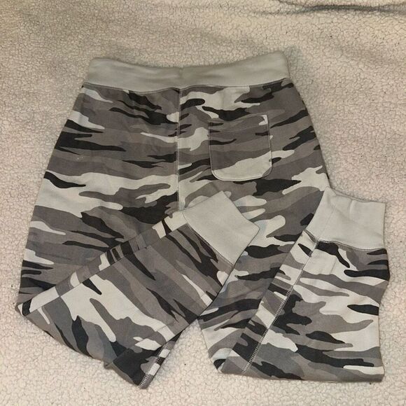 Aerie Women’s Gray Camouflage Jogger Sweatpants Size Medium - Picture 5 of 10